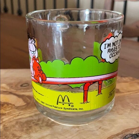 1978 Garfield - McDonald’s Glass Mug - Picture 3 of 7